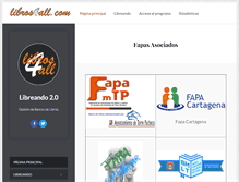 Tablet Screenshot of libros4all.com